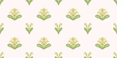 Kusursuz suluboya ve kapaklar, notlar ve afişler için eşsiz çiçek desenli arka plan. Yumuşak arkaplan rengi. Suluboya sanat eseri. Çiçek sapı. Renkli çiçek. Yaz Baharı. 