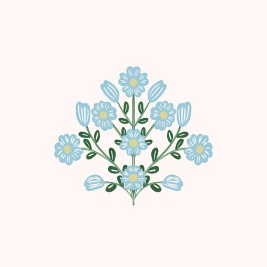 Kusursuz suluboya ve kapaklar, notlar ve afişler için eşsiz çiçek desenli arka plan. Yumuşak arkaplan rengi. Suluboya sanat eseri. Çiçek sapı. Renkli çiçek. Yaz Baharı.  