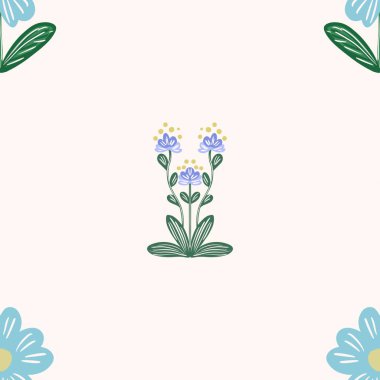 Kusursuz suluboya ve kapaklar, notlar ve afişler için eşsiz çiçek desenli arka plan. Yumuşak arkaplan rengi. Suluboya sanat eseri. Çiçek sapı. Renkli çiçek. Yaz Baharı.  