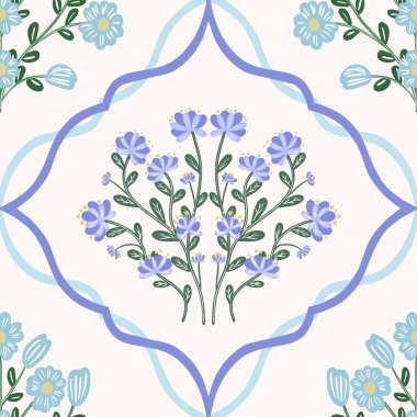 Kusursuz suluboya ve kapaklar, notlar ve afişler için eşsiz çiçek desenli arka plan. Yumuşak arkaplan rengi. Suluboya sanat eseri. Çiçek sapı. Renkli çiçek. Yaz Baharı.  