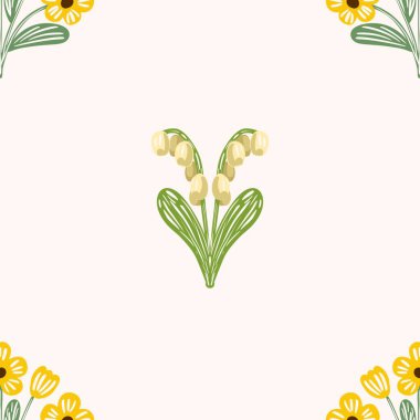 Kusursuz suluboya ve kapaklar, notlar ve afişler için eşsiz çiçek desenli arka plan. Yumuşak arkaplan rengi. Suluboya sanat eseri. Çiçek sapı. Renkli çiçek. Yaz Baharı.  