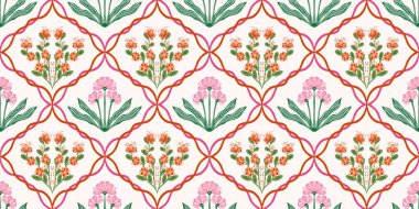 Kusursuz suluboya ve kapaklar, notlar ve afişler için eşsiz çiçek desenli arka plan. Yumuşak arkaplan rengi. Suluboya sanat eseri. Çiçek sapı. Renkli çiçek. Yaz Baharı. 