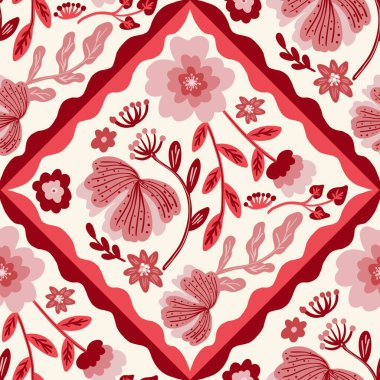 Güz Kış Şablonu Kapak, Bayrak ve Notlar için Arkaplan Çizimi. Sonbahar Estetik Arkaplanı. Bitki ve Çiçek Desenli Arkaplan. 