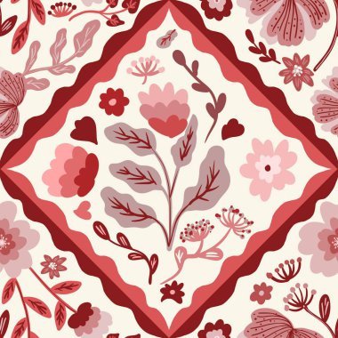 Güz Kış Şablonu Kapak, Bayrak ve Notlar için Arkaplan Çizimi. Sonbahar Estetik Arkaplanı. Bitki ve Çiçek Desenli Arkaplan. 