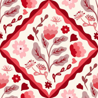 Güz Kış Şablonu Kapak, Bayrak ve Notlar için Arkaplan Çizimi. Sonbahar Estetik Arkaplanı. Bitki ve Çiçek Desenli Arkaplan. 