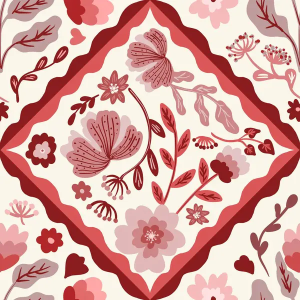 Güz Kış Şablonu Kapak, Bayrak ve Notlar için Arkaplan Çizimi. Sonbahar Estetik Arkaplanı. Bitki ve Çiçek Desenli Arkaplan. 