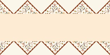 Güz Kış Şablonu Kapak, Bayrak ve Notlar için Arkaplan Çizimi. Sonbahar Estetik Arkaplanı. Bitki ve Çiçek Desenli Arkaplan. 