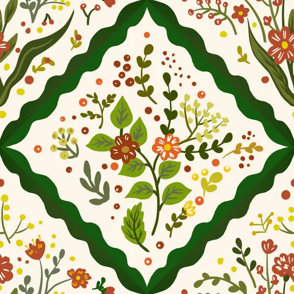 Güz Kış Şablonu Kapak, Bayrak ve Notlar için Arkaplan Çizimi. Sonbahar Estetik Arkaplanı. Bitki ve Çiçek Desenli Arkaplan. 