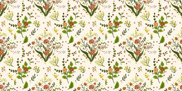 Güz Kış Şablonu Kapak, Bayrak ve Notlar için Arkaplan Çizimi. Sonbahar Estetik Arkaplanı. Bitki ve Çiçek Desenli Arkaplan. 