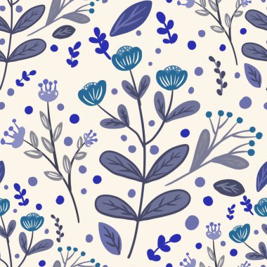 Güz Kış Şablonu Kapak, Bayrak ve Notlar için Arkaplan Çizimi. Sonbahar Estetik Arkaplanı. Bitki ve Çiçek Desenli Arkaplan. 