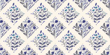 Güz Kış Şablonu Kapak, Bayrak ve Notlar için Arkaplan Çizimi. Sonbahar Estetik Arkaplanı. Bitki ve Çiçek Desenli Arkaplan. 