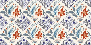 Güz Kış Şablonu Kapak, Bayrak ve Notlar için Arkaplan Çizimi. Sonbahar Estetik Arkaplanı. Bitki ve Çiçek Desenli Arkaplan. 