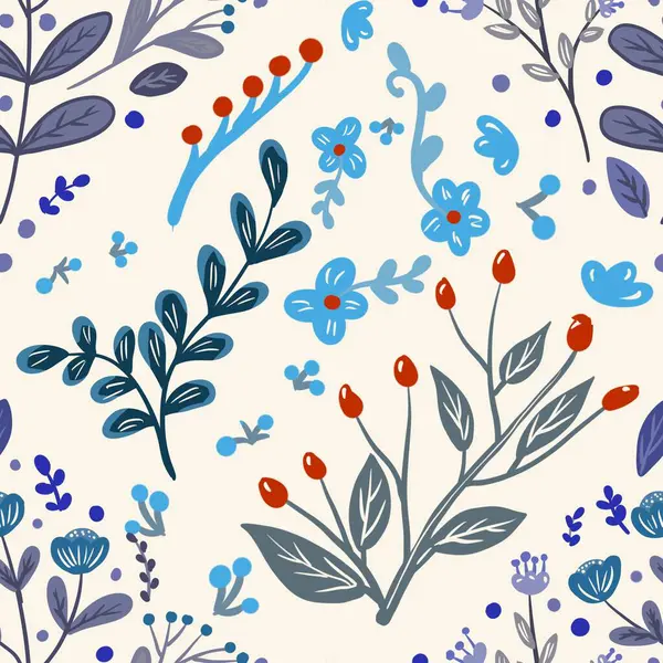 Güz Kış Şablonu Kapak, Bayrak ve Notlar için Arkaplan Çizimi. Sonbahar Estetik Arkaplanı. Bitki ve Çiçek Desenli Arkaplan. 