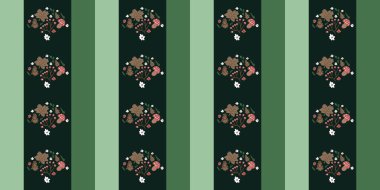 Güz Kış Şablonu Kapak, Bayrak ve Notlar için Arkaplan Çizimi. Sonbahar Estetik Arkaplanı. Bitki ve Çiçek Desenli Arkaplan. 