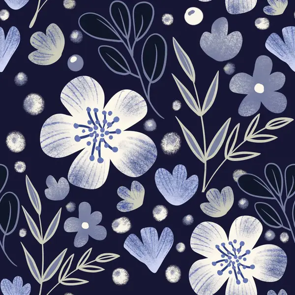 Güz Kış Şablonu Kapak, Bayrak ve Notlar için Arkaplan Çizimi. Sonbahar Estetik Arkaplanı. Bitki ve Çiçek Desenli Arkaplan. 