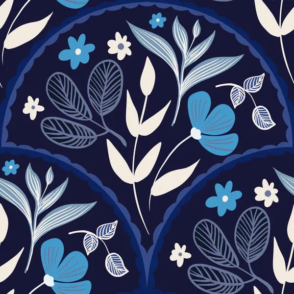 Güz Kış Şablonu Kapak, Bayrak ve Notlar için Arkaplan Çizimi. Sonbahar Estetik Arkaplanı. Bitki ve Çiçek Desenli Arkaplan. 