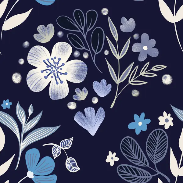 Güz Kış Şablonu Kapak, Bayrak ve Notlar için Arkaplan Çizimi. Sonbahar Estetik Arkaplanı. Bitki ve Çiçek Desenli Arkaplan. 