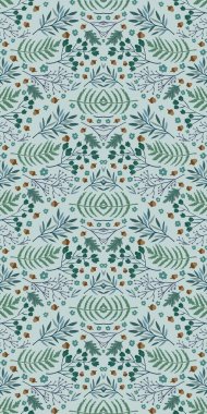 Güz Kış Şablonu Kapak, Bayrak ve Notlar için Arkaplan Çizimi. Sonbahar Estetik Arkaplanı. Bitki ve Çiçek Desenli Arkaplan. 