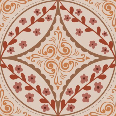 Güz Kış Şablonu Kapak, Bayrak ve Notlar için Arkaplan Çizimi. Sonbahar Estetik Arkaplanı. Bitki ve Çiçek Desenli Arkaplan. 