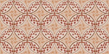 Güz Kış Şablonu Kapak, Bayrak ve Notlar için Arkaplan Çizimi. Sonbahar Estetik Arkaplanı. Bitki ve Çiçek Desenli Arkaplan. 