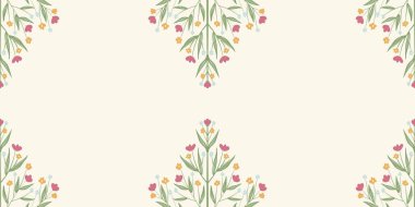 Kapak, Bayrak ve Notlar için Doğa Örnekleri Arka plan İllüstrasyonu. Sonbahar Estetik Arkaplanı. Bitki ve Çiçek Desenli Arkaplan.