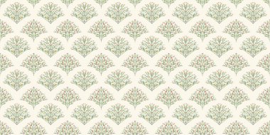 Kapak, Bayrak ve Notlar için Doğa Örnekleri Arka plan İllüstrasyonu. Sonbahar Estetik Arkaplanı. Bitki ve Çiçek Desenli Arkaplan.