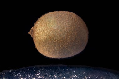 Makro çekim bir kivi