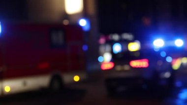 Gece Bonn Şehir Merkezi 'nde kurtarma operasyonu