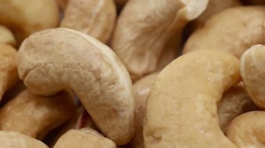 Doğal kaju fıstığı, yakın plan.