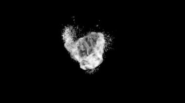 Animasyon Alfa Beyaz Parlak Görüntü