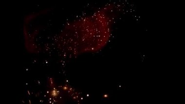 Animasyon Soyut Alfa Dışı Renkli Parlak Görüntü