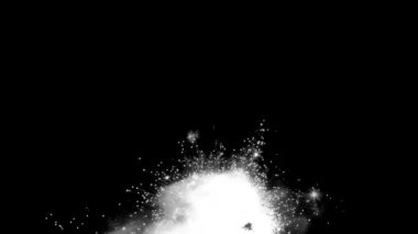 Animasyon Alfa Beyaz Parlak Görüntü