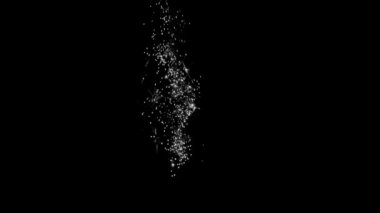 Animasyon Alfa Beyaz Parlak Görüntü