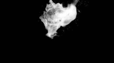 Animasyon Alfa Beyaz Parlak Görüntü