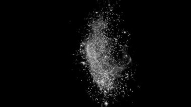 Animasyon Alfa Beyaz Parlak Görüntü