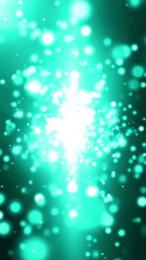 Özet Kapalı Odaklanma Parçacıkları Arkaplan Turkuazı