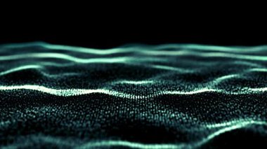 Parçacıklar. Doğal Yüzen Organik Parçacıklar Güzel Rahatlatıcı Arkaplanda. Bokeh 'le parıldayan parçacıklar. Yavaş çekim