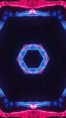 VJ Döngü Soyut Arkaplan Renkli Grafikleri