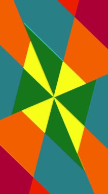 Soyut şekil canlandırılmış renk arkaplanı