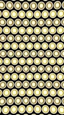 Yanıp sönen duvar lambaları desenli statik köşegen beyaz sahne arka planı vj döngüsü Temiz Kurumsal Arkaplan elemanı stili 