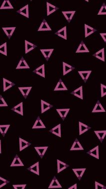 Renkli dikişsiz geometrik şekil kalıpları arka plan - Komik karikatür arkaplan ögesi stili 