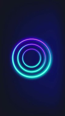 Hafif Efekt Çemberi Temiz Kurumsal Eleman Stili 