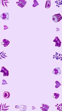 Sevgililer Günü arkaplanı yaratıcı modern enerji