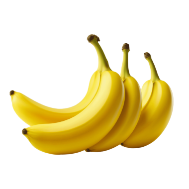 Muz, şeffaf arkaplan