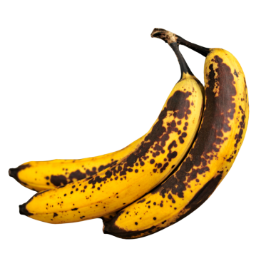 Muz, şeffaf arkaplan