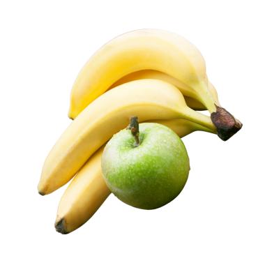 Muz, şeffaf arkaplan