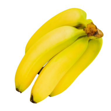 Muz, şeffaf arkaplan