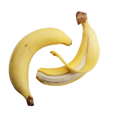 Muz, şeffaf arkaplan