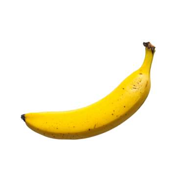 Muz, şeffaf arkaplan