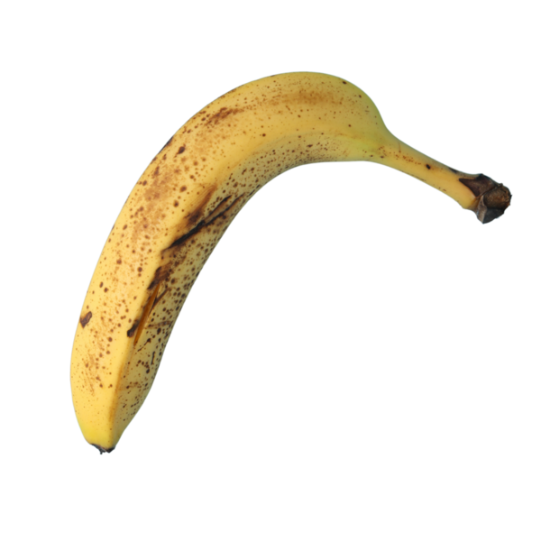 Muz, şeffaf arkaplan